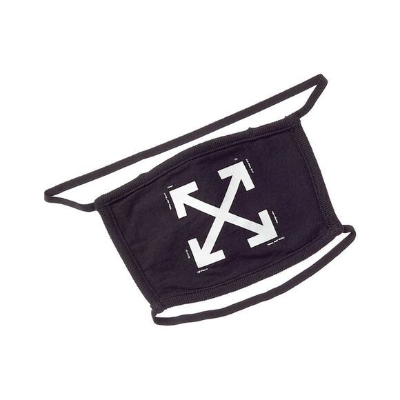 Off-White™ Arrows Face Mask, Black - Picture 1 of 2
